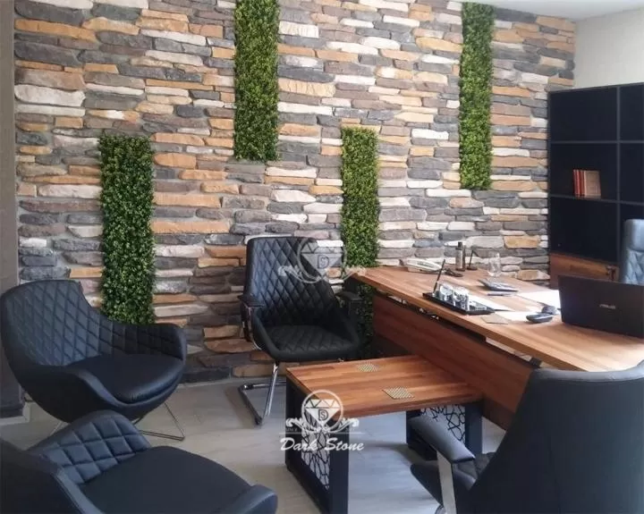Stone and Brick Cladding for Offices