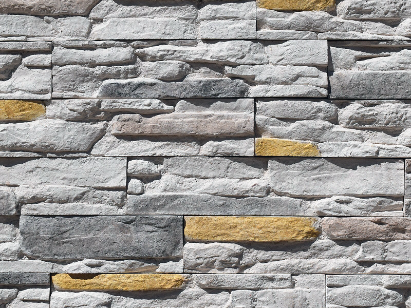Dark Interlocking Rough Slate